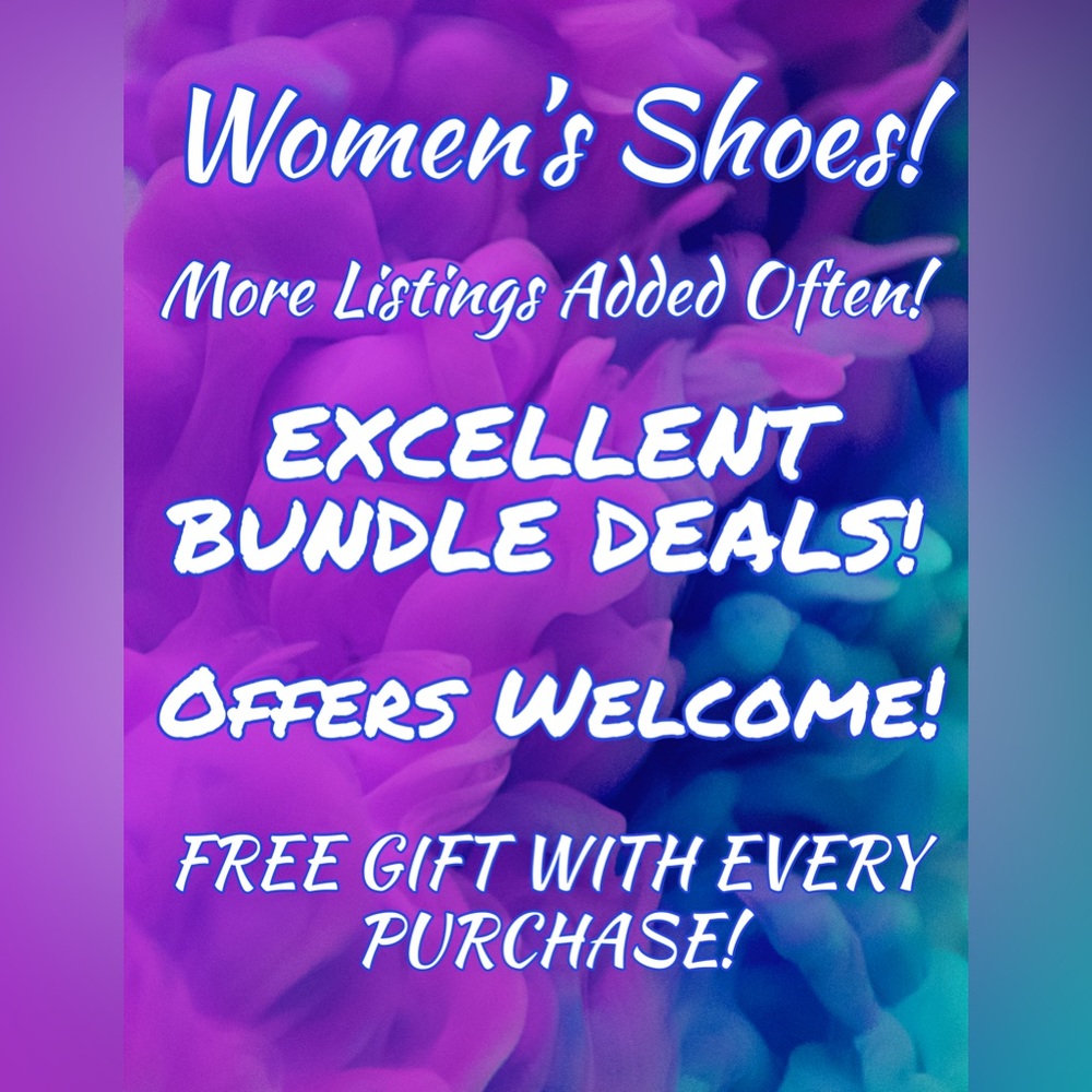WOMEN’S SHOES IN ALL SIZES!